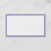 Carte De Visite Panneaux - Stucco gris bleu (Dos)