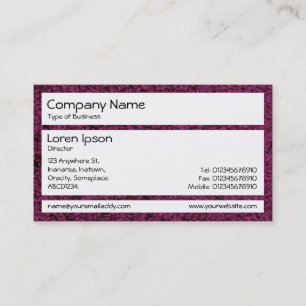 Carte De Visite Panneaux - Tapis Laineux 02