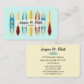 Carte De Visite Panneaux vintages (Devant / Derrière)