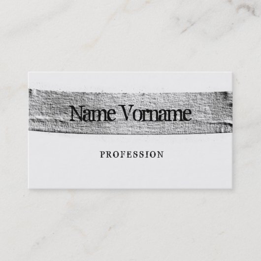 Carte De Visite Pansement (Devant)