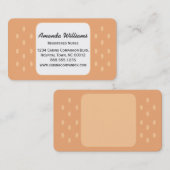 Carte de visite Pansement d'infirmière ou de soign (Devant / Derrière)