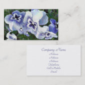 CARTE DE VISITE PANSIERS (Devant / Derrière)