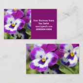 Carte De Visite Pansy (Devant / Derrière)