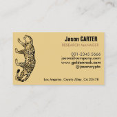 Carte De Visite pantoufle or et noir nous acceptons bitcoin modern (Dos)