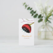 Carte de visite Papaver Poppy (Debout devant)