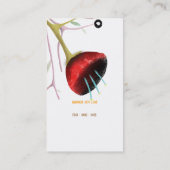 Carte de visite Papaver Poppy (Dos)