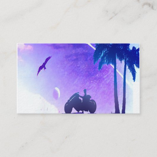 Carte De Visite Paper Coaster (Devant)