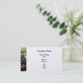 Carte De Visite Papeterie (Debout devant)