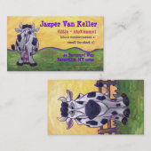 Carte De Visite Papeterie de vache (Devant / Derrière)