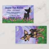 Carte De Visite Papier à lettres Chihuahua (Devant / Derrière)