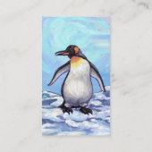 Carte De Visite Papier à pingouin (Dos)
