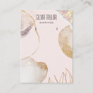 Carte De Visite papier abstrait minimal simple Écran de lecture