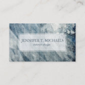 Carte De Visite Papier d'aquarelle (Devant)