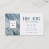 Carte De Visite Papier d'aquarelle (Devant)