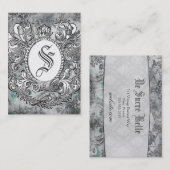 Carte De Visite Papier de la meilleure qualité de perle de rouleau (Devant / Derrière)