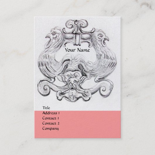 Carte De Visite Papier de perle TAROT 1 (Devant)