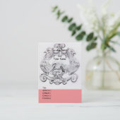 Carte De Visite Papier de perle TAROT 1 (Debout devant)