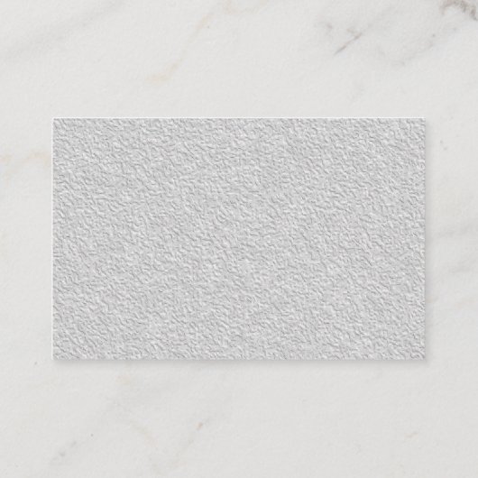 Carte De Visite Papier de pierre texturé Abstrait (Dos)
