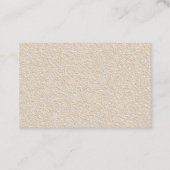 Carte De Visite Papier de pierre texturé Abstrait (Devant)