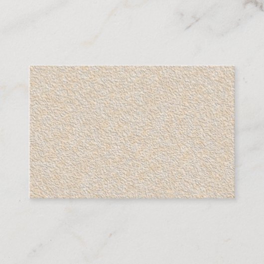 Carte De Visite Papier de pierre texturé Abstrait (Devant)
