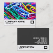 Carte De Visite Papier de projet (Devant / Derrière)