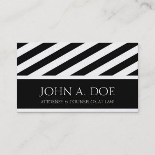 Carte De Visite Papier diagonal de platine de ruban de loi