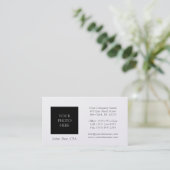 Carte De Visite Papier d'or de tir de tête de comptable d'impôts (Debout devant)