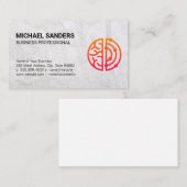 Carte De Visite Papier écroulé | Logo Mind (Devant / Derrière)