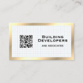 Carte De Visite Papier graphique | Grain de bois (Devant)