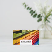 Carte De Visite Papier, Papier à lettres et fournitures de bureau, (Debout devant)