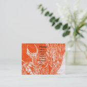 Carte De Visite Papier Pearl KNIGHT SOMBRE (Debout devant)