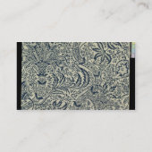 Carte De Visite Papier peint avec la conception de style d'algue (Dos)