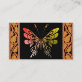 Carte de visite papillon (Dos)