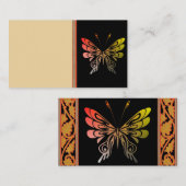 Carte de visite papillon (Devant / Derrière)