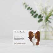 Carte De Visite Papillon (Debout devant)