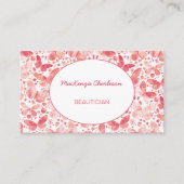 Carte de visite papillon (Devant)