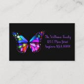 Carte De Visite Papillon (Devant)