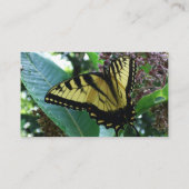 Carte De Visite Papillon à queue d'hirondelle I sur Asclépiade à S (Dos)