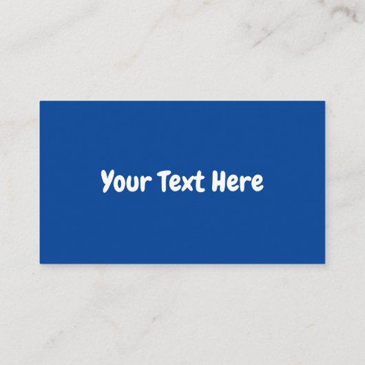 Carte De Visite Papillon bleu élégant (Dos)