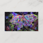 Carte De Visite Papillon de jardin secret (Dos)