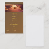 Carte De Visite Papillon de Julia (Devant / Derrière)