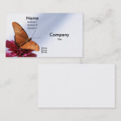 Carte De Visite Papillon de Julia (Devant / Derrière)