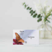 Carte De Visite Papillon de Julia (Debout devant)