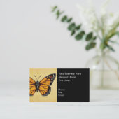 Carte De Visite Papillon de monarque (Debout devant)