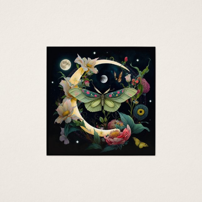 CARTE DE VISITE - PAPILLON DE NUIT (Devant)