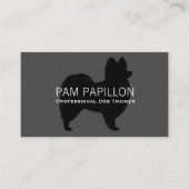Carte De Visite Papillon Dog Breed (Devant)