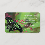Carte De Visite Papillon Jay (Devant)