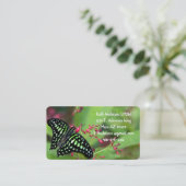 Carte De Visite Papillon Jay (Debout devant)