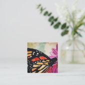 Carte de visite papillon Monarch (Debout devant)