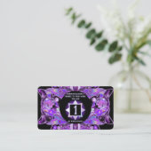 Carte De Visite papillon pourpre 31 (Debout devant)